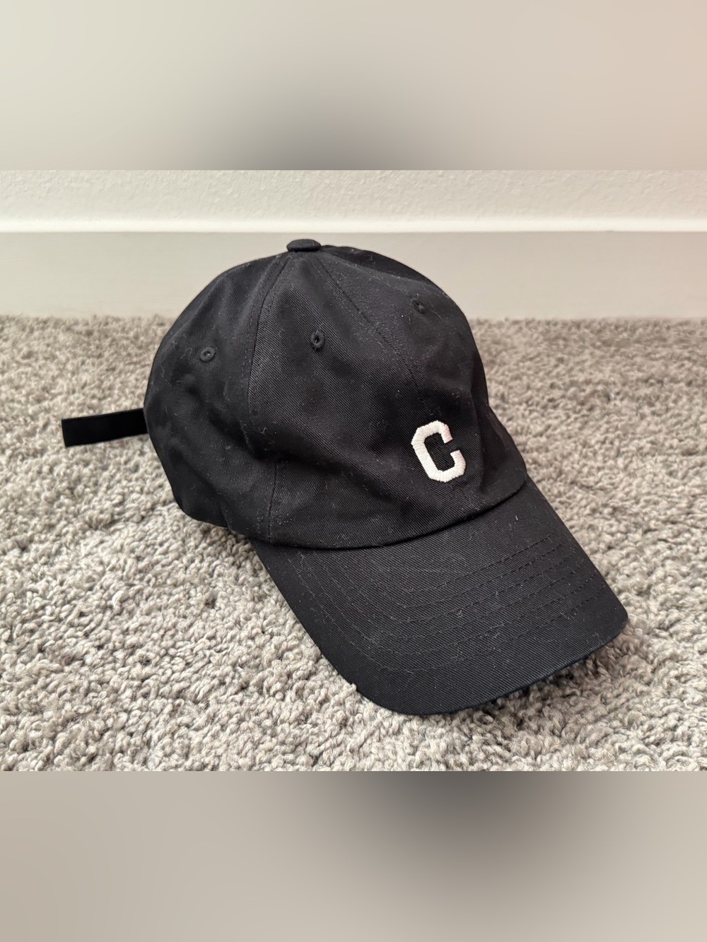 Covernat Black Adjustable Hat Used but in great condition. Popular Korean brand.